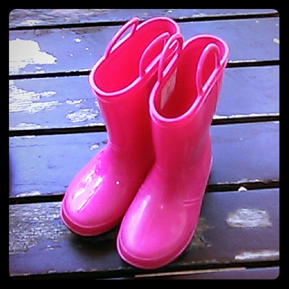 Pink Rainboots